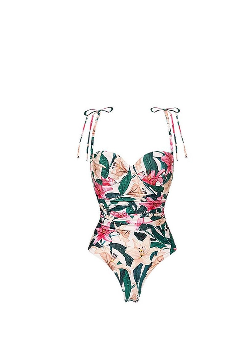 Y&D 2 Pice Summer swimsuit cover up women halter  set swimming suit women Beach Wear Swimwear - Image 2