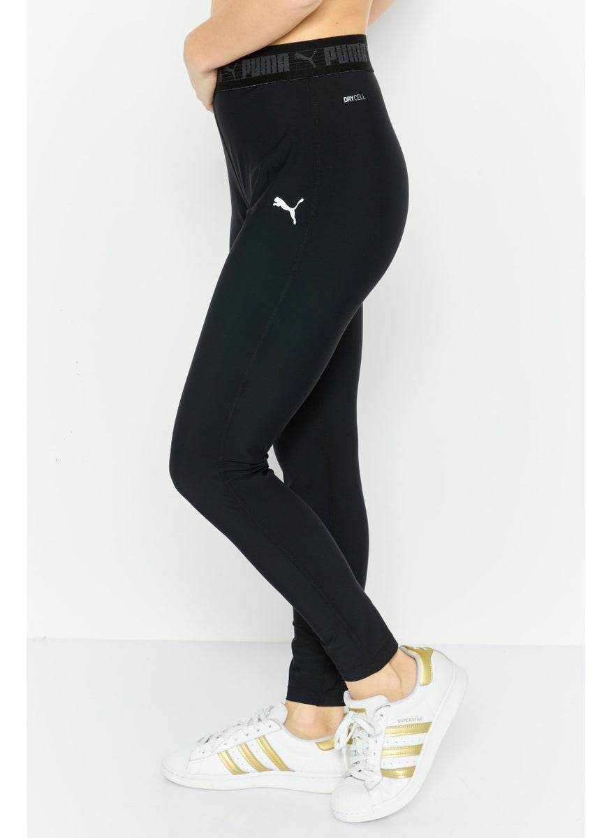 PUMA Women Sportswear Fit Training Tights, Black  - Image 4