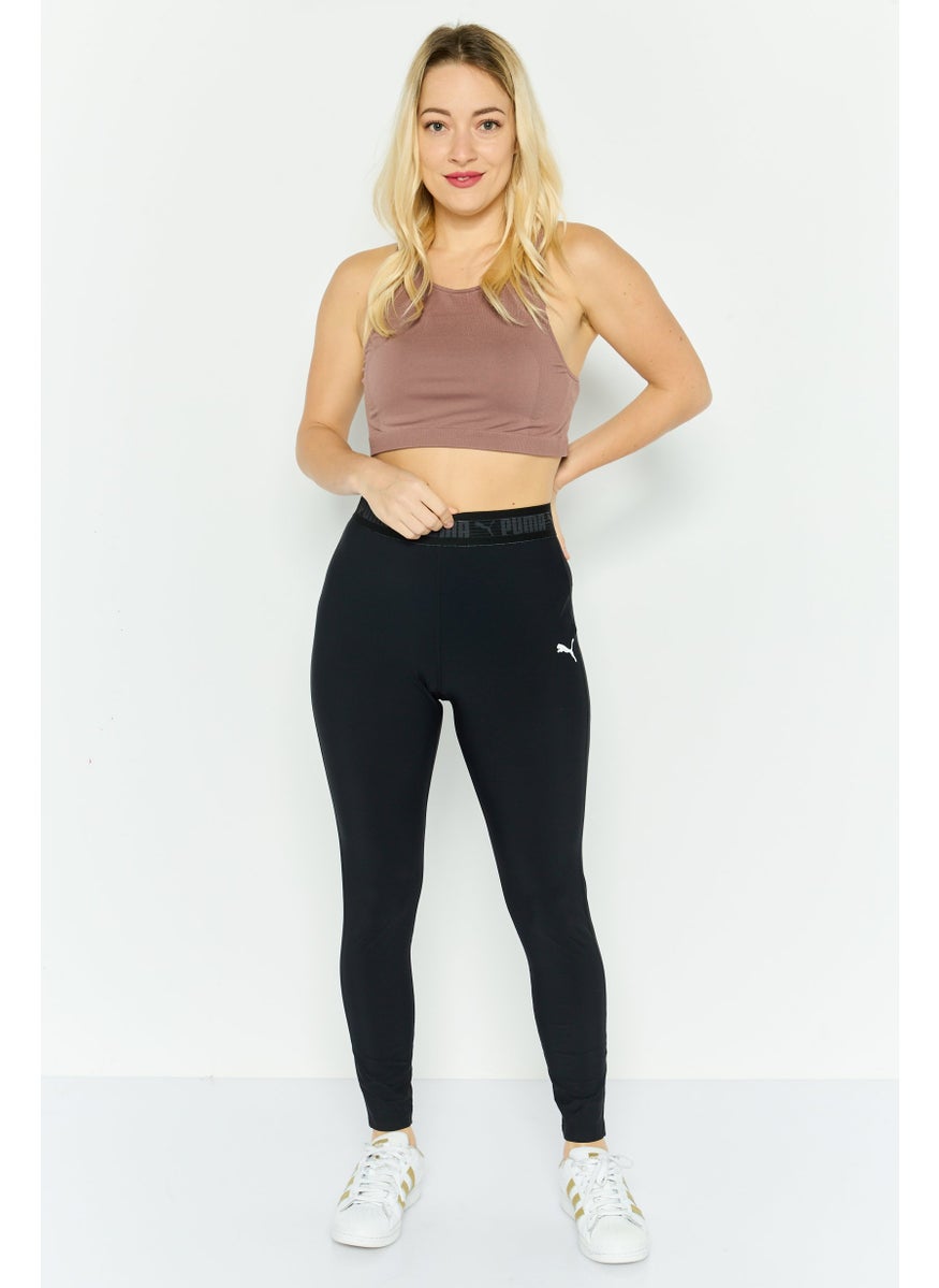 PUMA Women Sportswear Fit Training Tights, Black  - Image 3