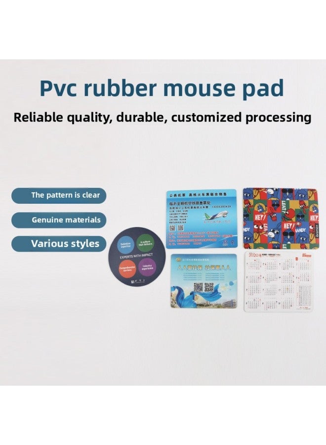 Mouse Pad Manufacturers Animation Personality Cartoon Table Pad EVA Frosted Mouse Pad PP Photo Frame Mouse Pad-Pattern:200*240  - Image 1