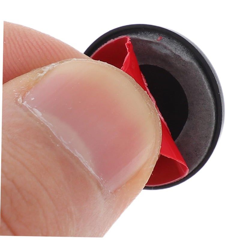 Black Car Door Screw Cover Caps 12pcs Auto Interior Decoration Hardware Accessories - Image 4