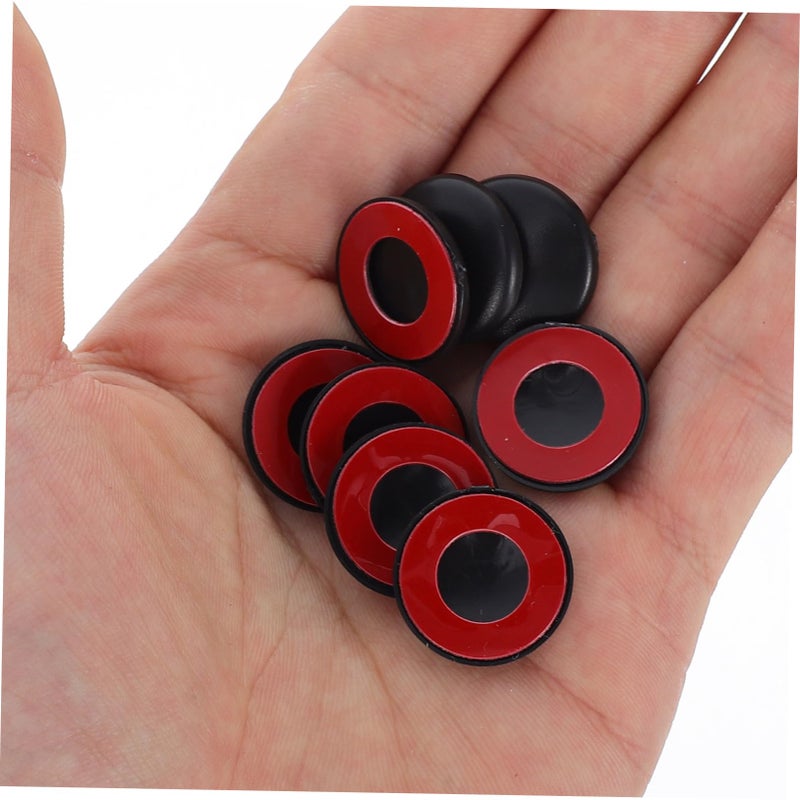Black Car Door Screw Cover Caps 12pcs Auto Interior Decoration Hardware Accessories - Image 5