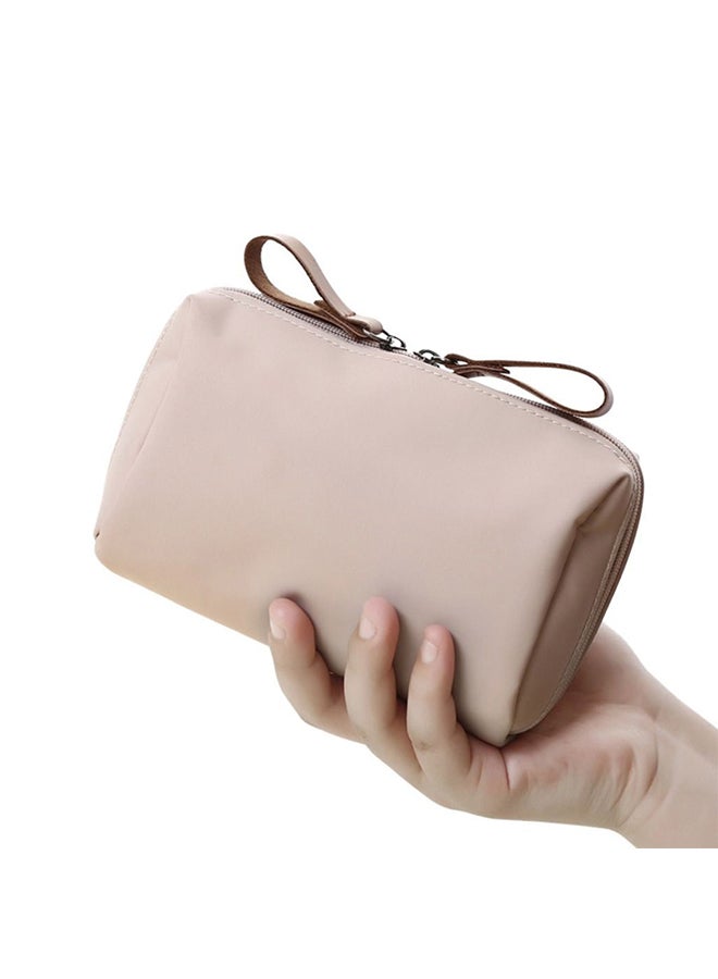 O Ozone Small Beauty Bag for Purse, Travel Handy Makeup Pouch Portable Cosmetic Bag Clutch Pouch Organizer Storage Bag for Women Girls- Pink  - Image 1
