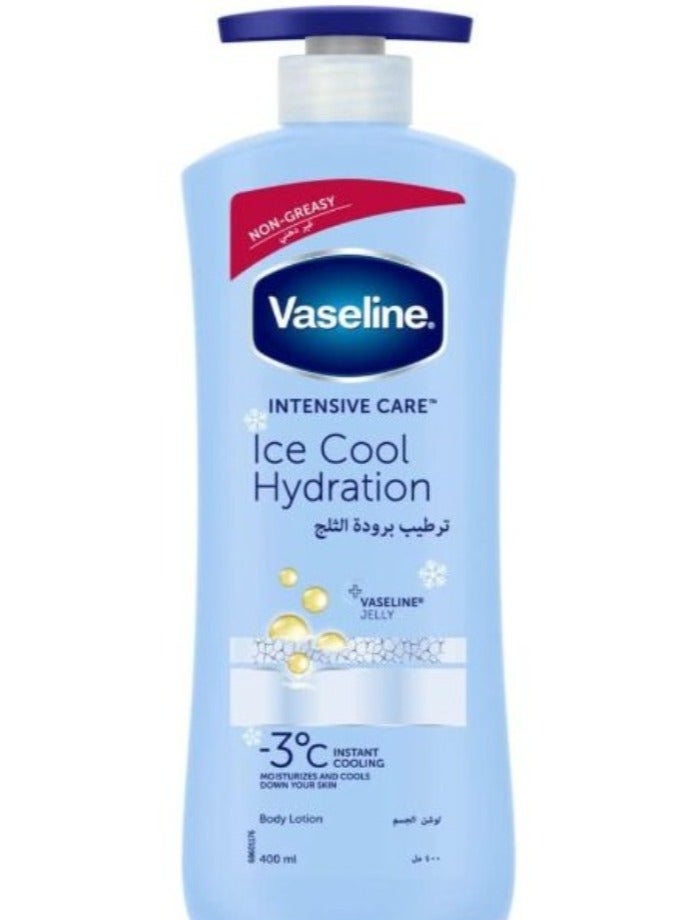 فازلين لوشن فازلين للعناية المركزة بالجسم ترطيب بارد مثلج  400 مل - Image 2