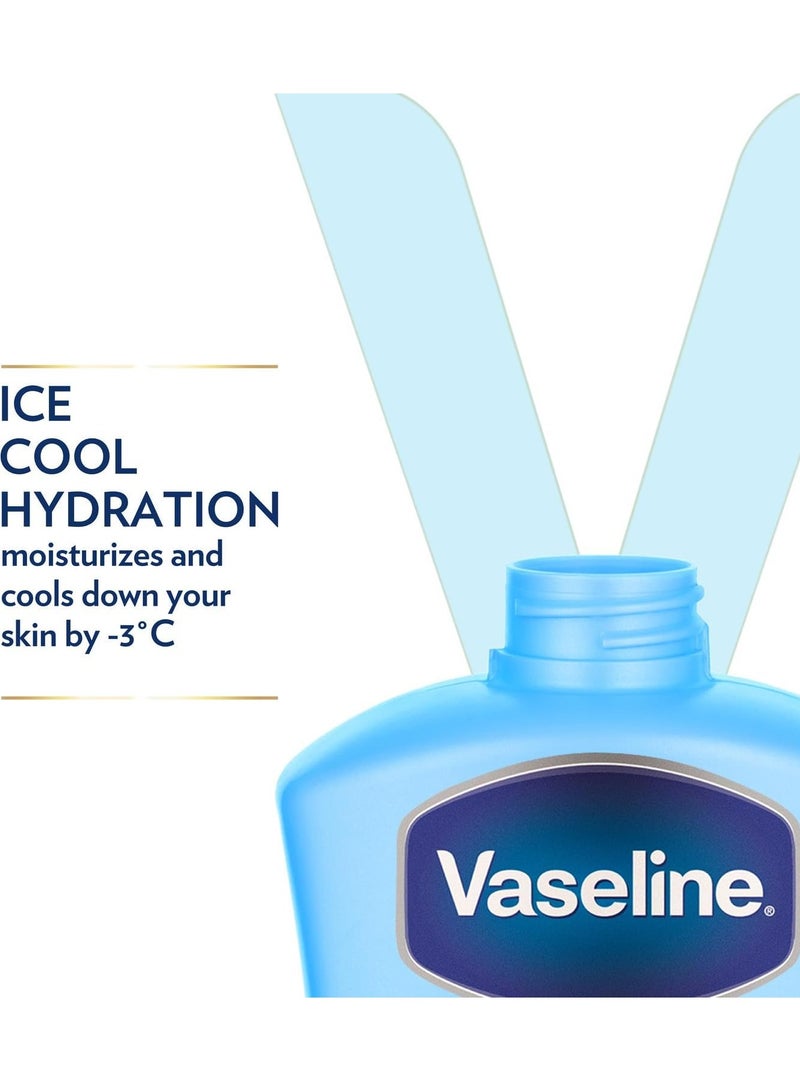 فازلين لوشن فازلين للعناية المركزة بالجسم ترطيب بارد مثلج  400 مل - Image 4