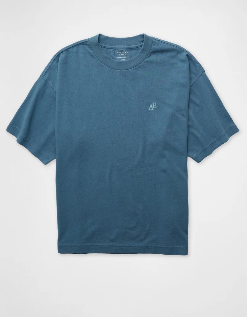 Oversized Elevated Logo Graphic T-Shirt