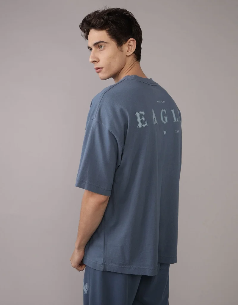 Oversized Elevated Logo Graphic T-Shirt