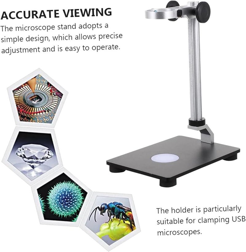 Microscope Holder Lifting Support Bracket for Precision Observation Easy Installation - Image 5