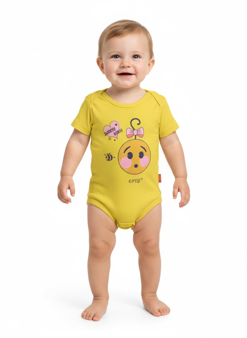 Emoji BODYSUITS BABY GIRLS - Image 1
