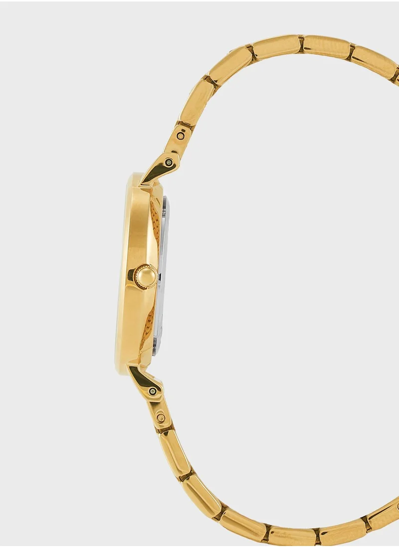 DANIEL WELLINGTON Petite Steel Strap Analog Watch