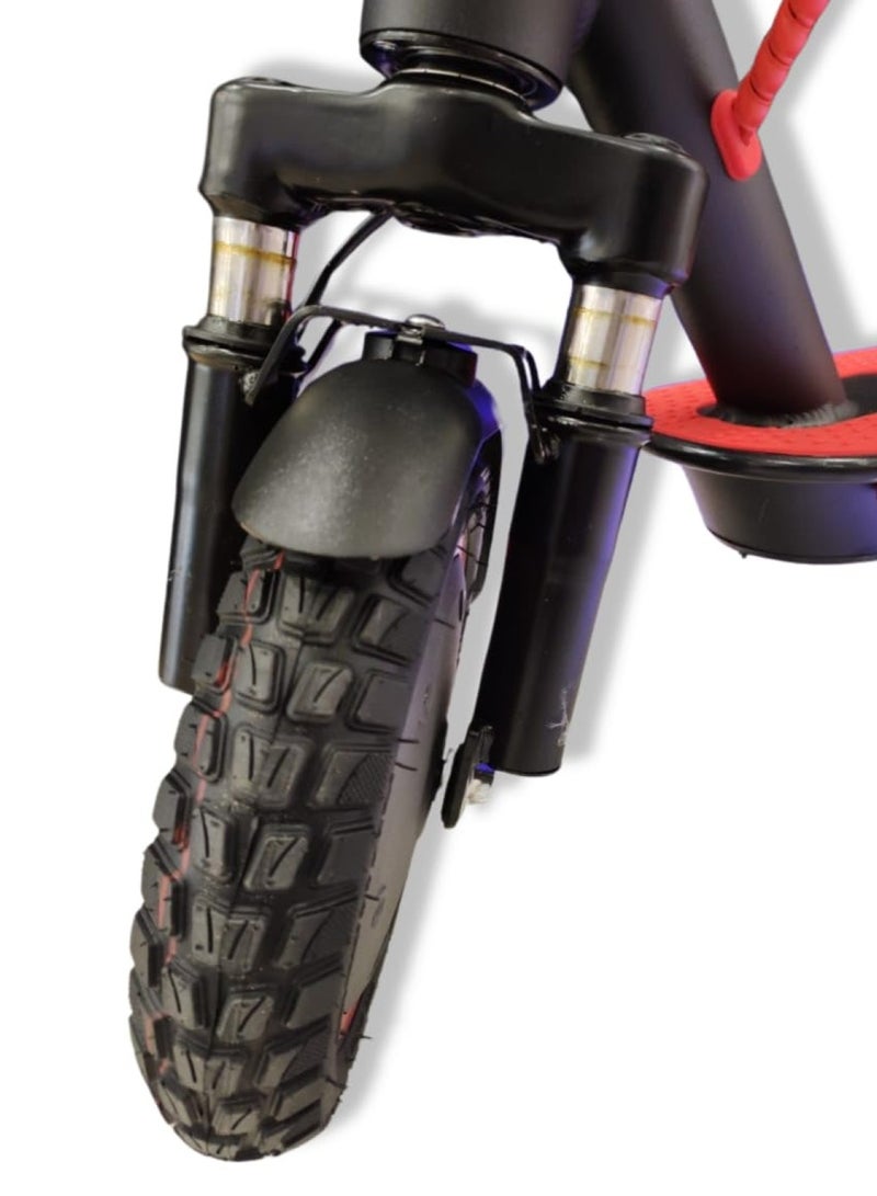 وينر سكاي سكوتر كهربائي بمحرك ٣٥٠ واط، سرعة ٣٥ كم/ساعة، تعليق أمامي، بلوتوث وإضاءة سوداء - Image 5