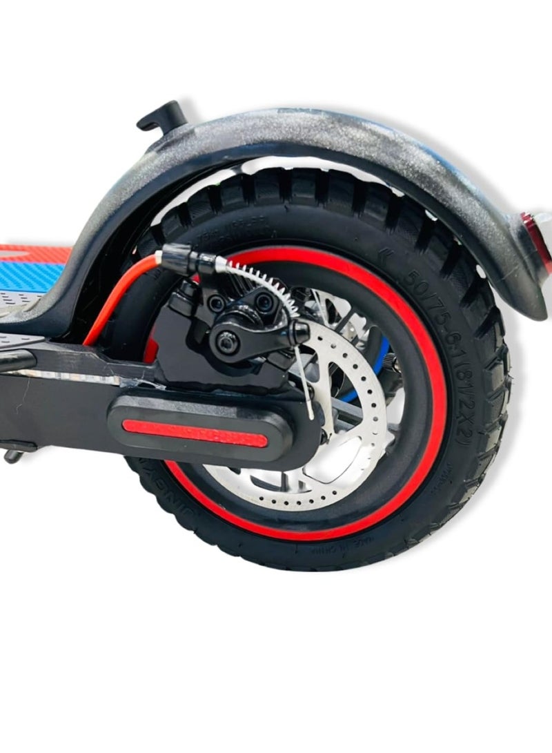 وينر سكاي سكوتر كهربائي بمحرك ٣٥٠ واط، سرعة ٣٥ كم/ساعة، تعليق أمامي، بلوتوث وإضاءة سوداء - Image 4