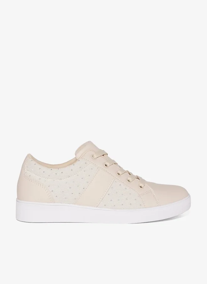 Ginger Diamante Casual Sneakers
