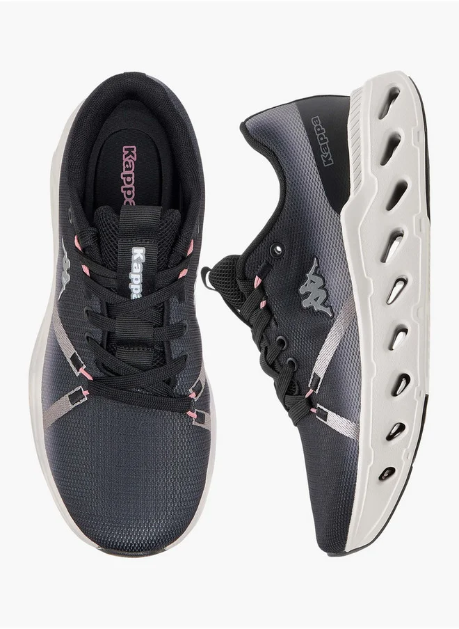 Kappa Women's Logo Detail Lace-Up Sports Shoes