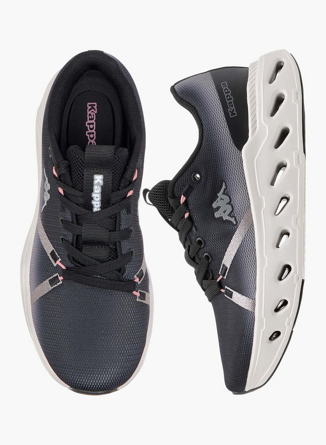 Kappa Women's Logo Detail Lace-Up Sports Shoes - Image 1