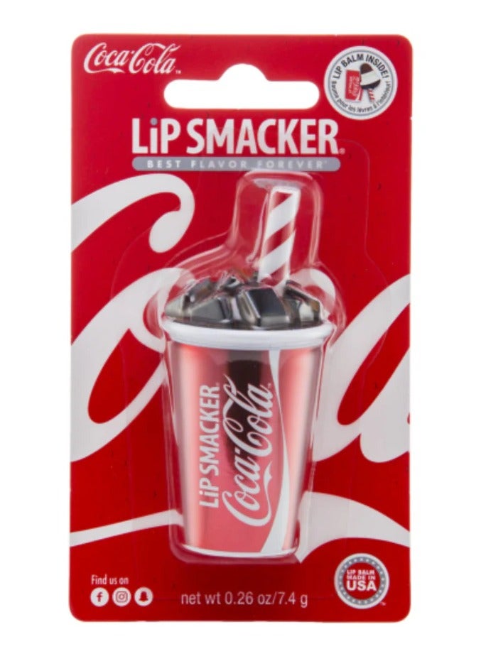 Lip Smacker Coca-Cola Cup Pot Balm – 7.4g, Classic Coke Flavor