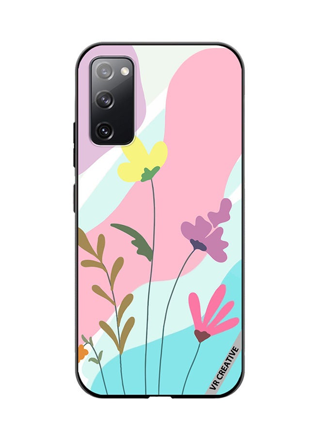 VR CREATIVE Protective Case Cover For Samsung Galaxy S20 FE 5G Layered In Design Multicolour - Image 1