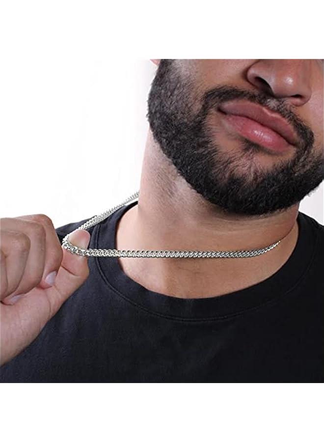 Arabest To My Son From Mom, Son Gifts From Mom and Dad, Mother and Son Necklace, Birthday Gift For My Son Graduation  Cuban Link Chain Necklace Present - Image 3