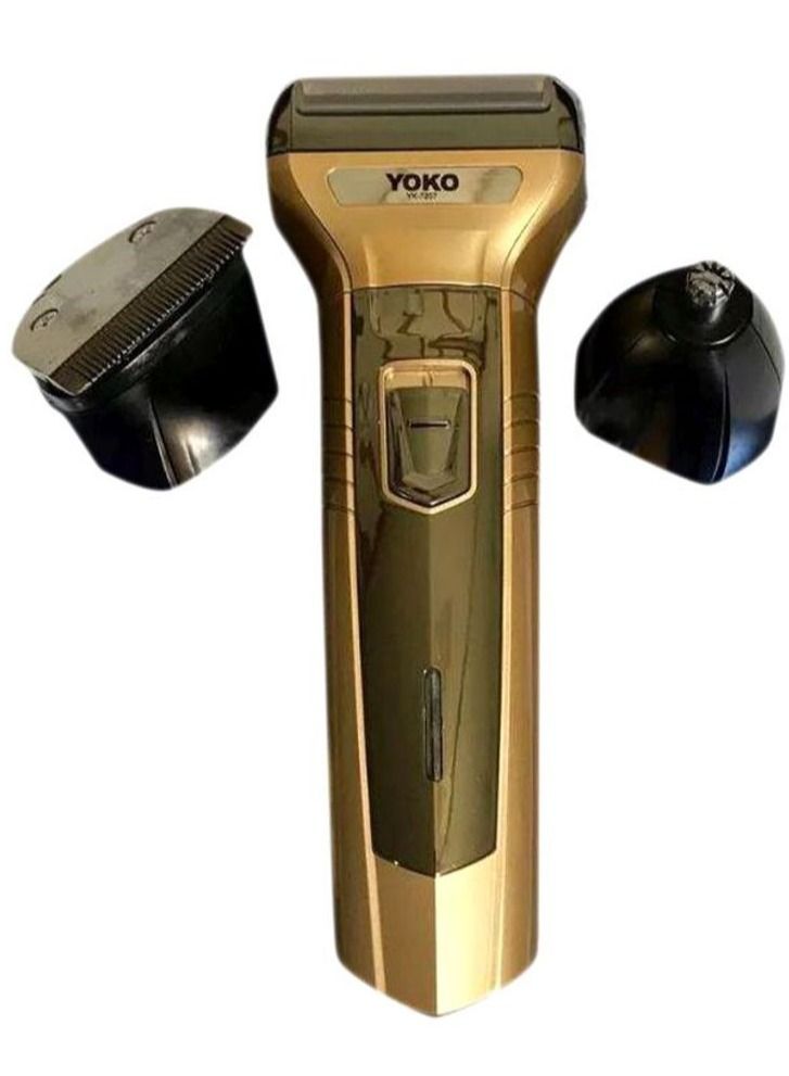 يوكو جولد ماكينة حلاقة 3 في 1 قابلة لإعادة الشحن - Image 1