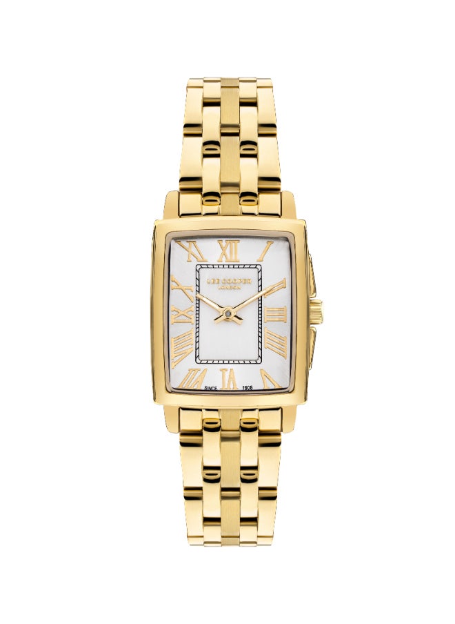 Lee Cooper - Women's Analog Rectangle Shape Metal Wrist Watch LC07940.130 - 26 Mm - Image 1