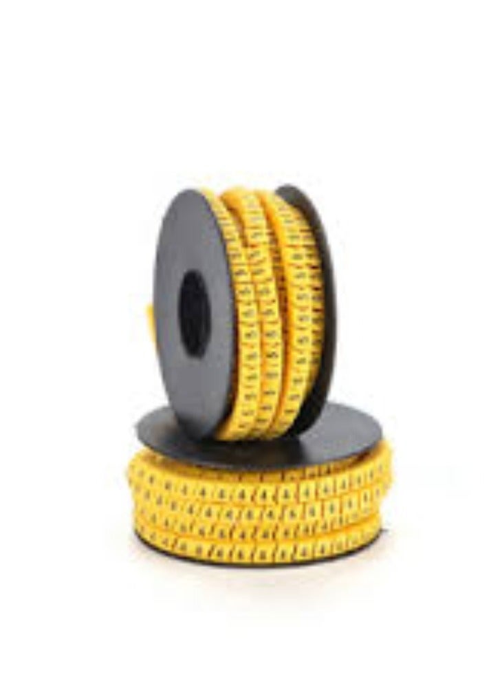 KNP KNP Cable Marker Tube (0.5mm - 1.6mm) -9 cable marker tubes are a practical solution for managing and identifying small cables, ensuring that your wiring remains organized and easy to navigate.  - Image 1