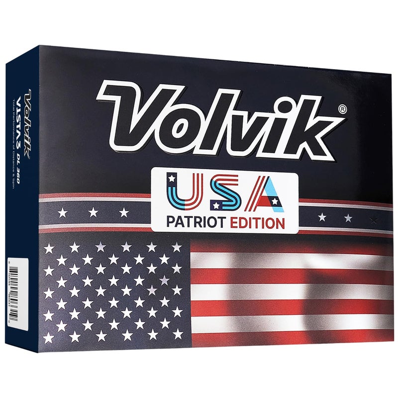 Volvik Vista3 USA Patriot Edition Golf Balls - Image 2