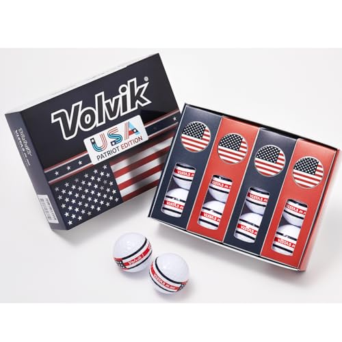 Volvik Vista3 USA Patriot Edition Golf Balls - Image 3