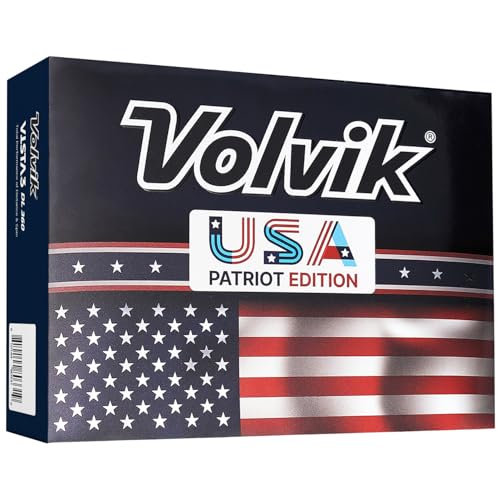 Volvik Vista3 USA Patriot Edition Golf Balls - Image 1