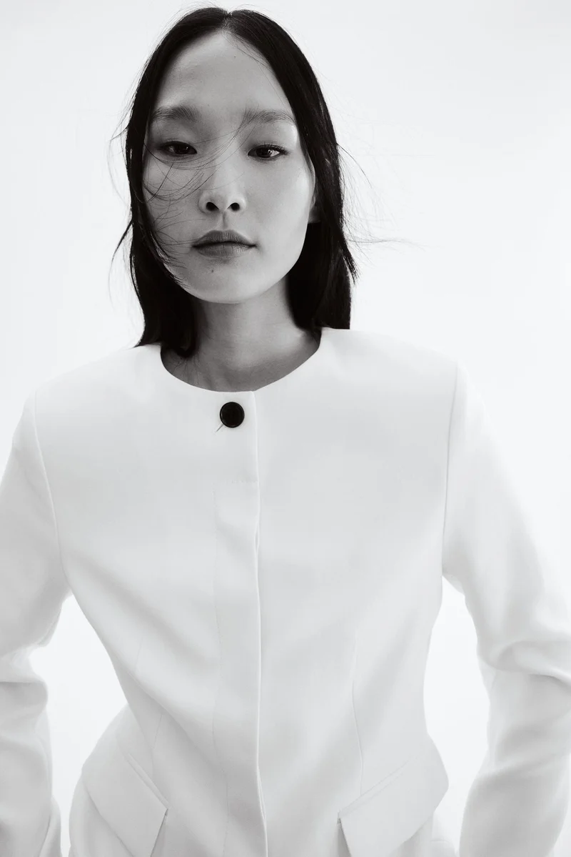 اتش اند ام بليزر بقصة ضيقة