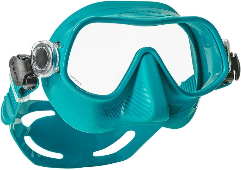 Scubapro SCUBAPRO Steel Pro Scuba Diving Mask for Freediving with Single Lens and Frameless Low Volume Design - Image 3