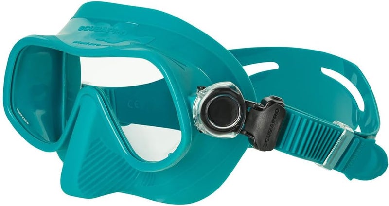 Scubapro SCUBAPRO Steel Pro Scuba Diving Mask for Freediving with Single Lens and Frameless Low Volume Design - Image 1