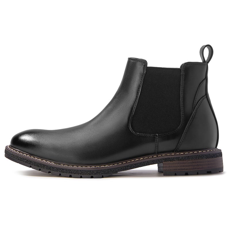 TruVeld Mens Chelsea Boots Men Dress Boots Black Chelsea Boots Slip on Boots for Men Casual Ankle Boots - Image 4