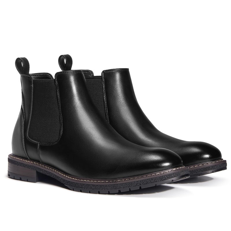 TruVeld Mens Chelsea Boots Men Dress Boots Black Chelsea Boots Slip on Boots for Men Casual Ankle Boots - Image 5