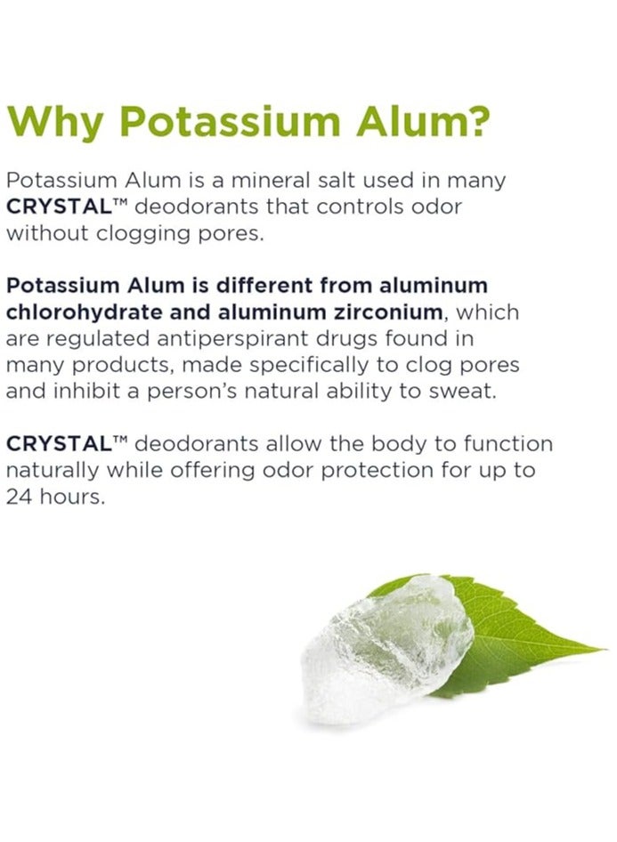 CRYSTAL, Mineral-Enriched Deodorant Roll-On, Unscented, 2.25 fl oz (66 ml) - Image 5