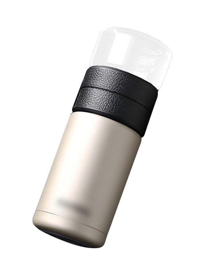 PEI  AN كوب ترمس 600 مل مع مصفاة شاي | مقاوم للحرارة ومضاد للتسرب | كوب ترمس محمول