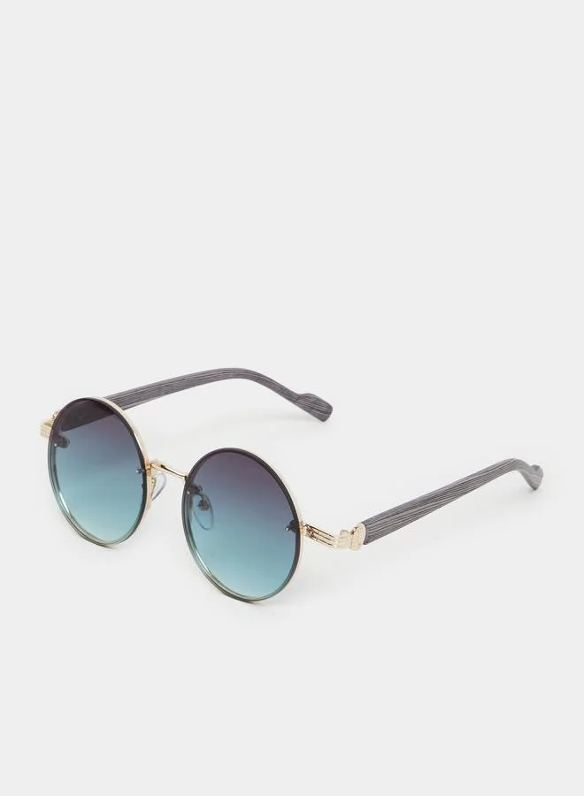 Styli Round Sunglasses with Nose Pads