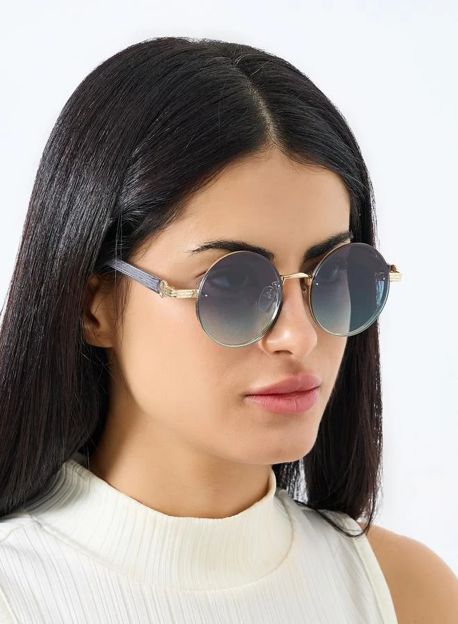 Styli Round Sunglasses with Nose Pads