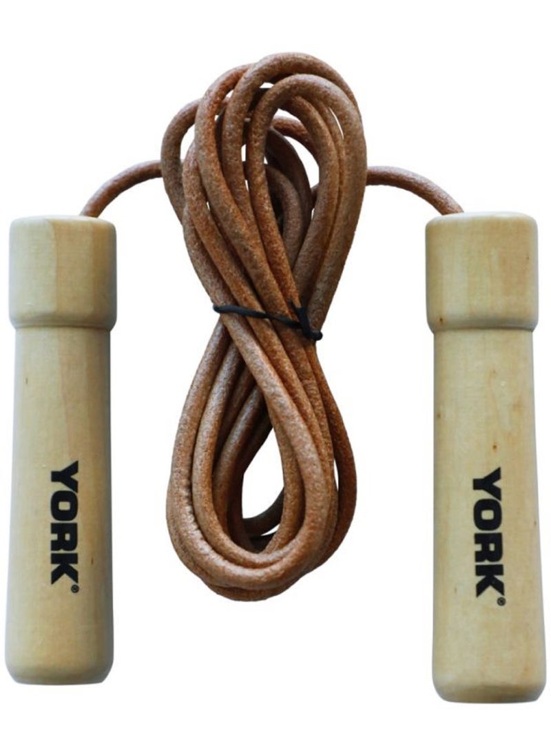 YORK YORK Aerobic Training Leather Skip Rope  - Image 1
