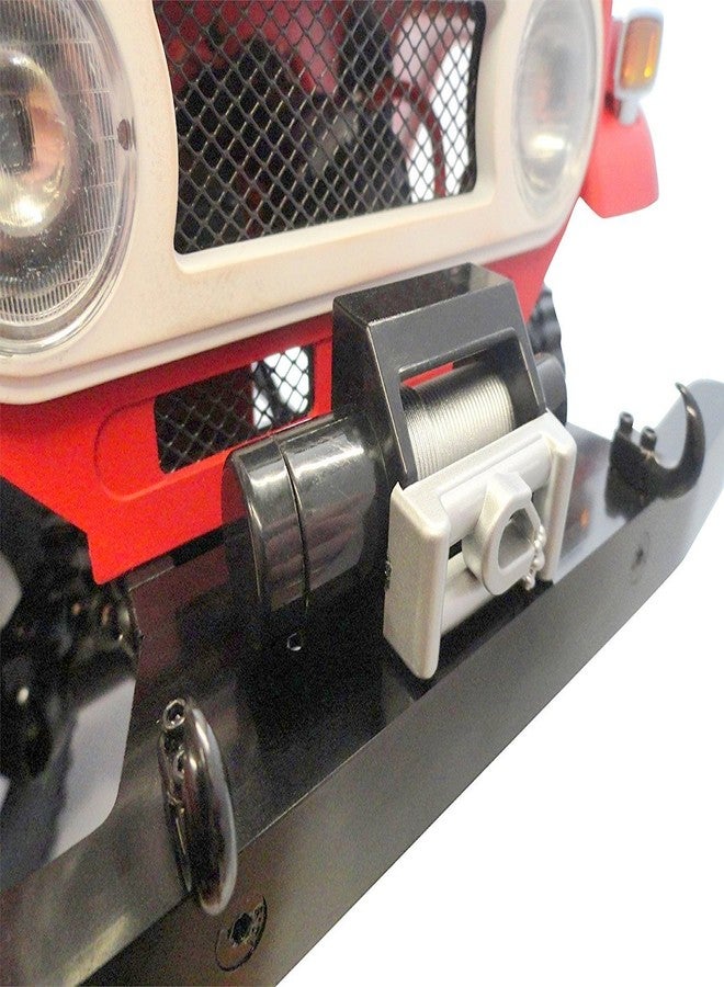 Apex RC Products 1/10 RC Rock Crawler Scale Accessory Set W/Gas Can, Winch, Jack, Shovel, Axe, & Pry Bar 4053 - Image 4