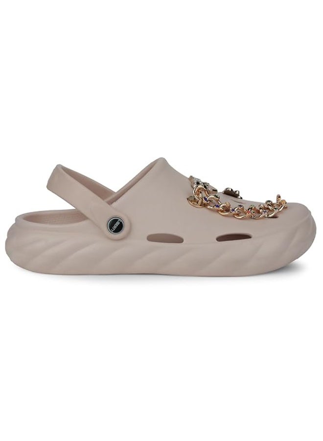 Liberty A HA BEACHWALKL Ladies Peach BIN Clog Sandals 40 - Image 4