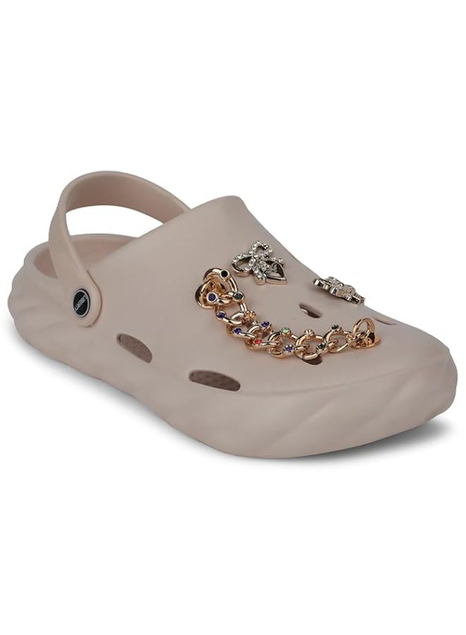 Liberty A HA BEACHWALKL Ladies Peach BIN Clog Sandals 40 - Image 1