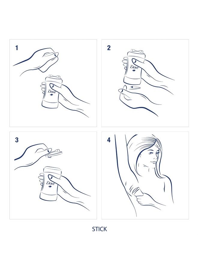 Dove مزيل العرق، نظيف أصلي، 2.6 أونصة