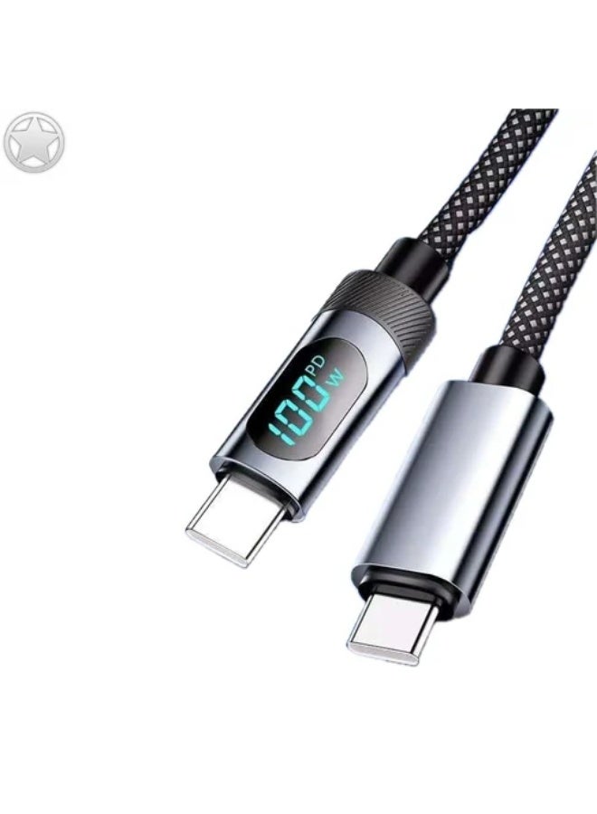 PROMASS PD65W Fast Charging Type-C to Type-C Cable