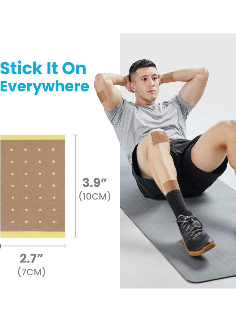 سوميفون عبوات مكونة من 3 من بلسم النمر الأحمر الصيني، رقع عشبية طبيعية للعضلات والمفاصل والظهر والكتف والركبة، رقعة ساخنة - Image 4