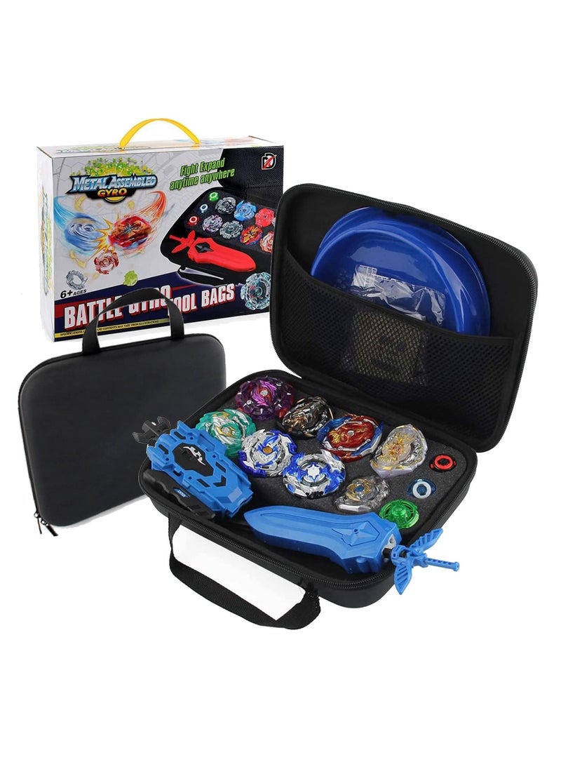 Gyro Battling Top Burst Blade Gyro Toy Battle Set,8 Spinning Top Burst Gyros 2 Launchers Combat Battling Game with Portable Storage Box Gift for Kids Children - pzsku/Z78008679852839FB7F48Z/45/_/1687936131/c245f4b3-a94e-4054-bc79-2e7186cad884