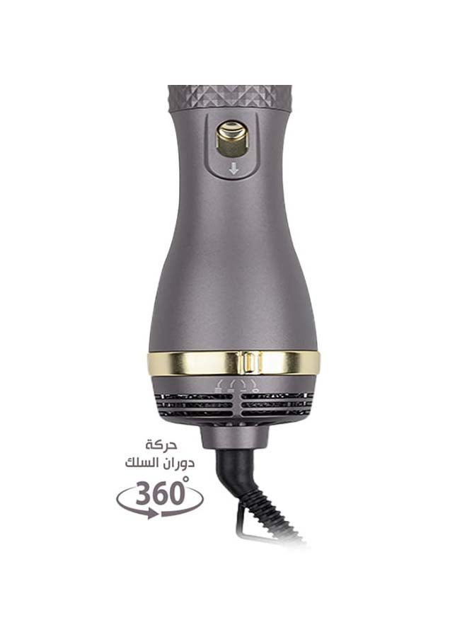 REBUNE 4-in-1 Hair Dryer Brush 1200W RE-2099 | Ceramic & Tourmaline, Multi-Styler - Image 2