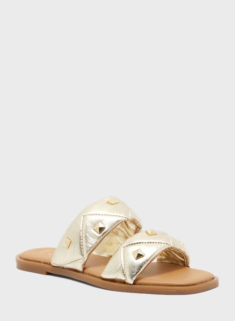 ديون لندن صندل مسطح لورينزا دي - Image 1