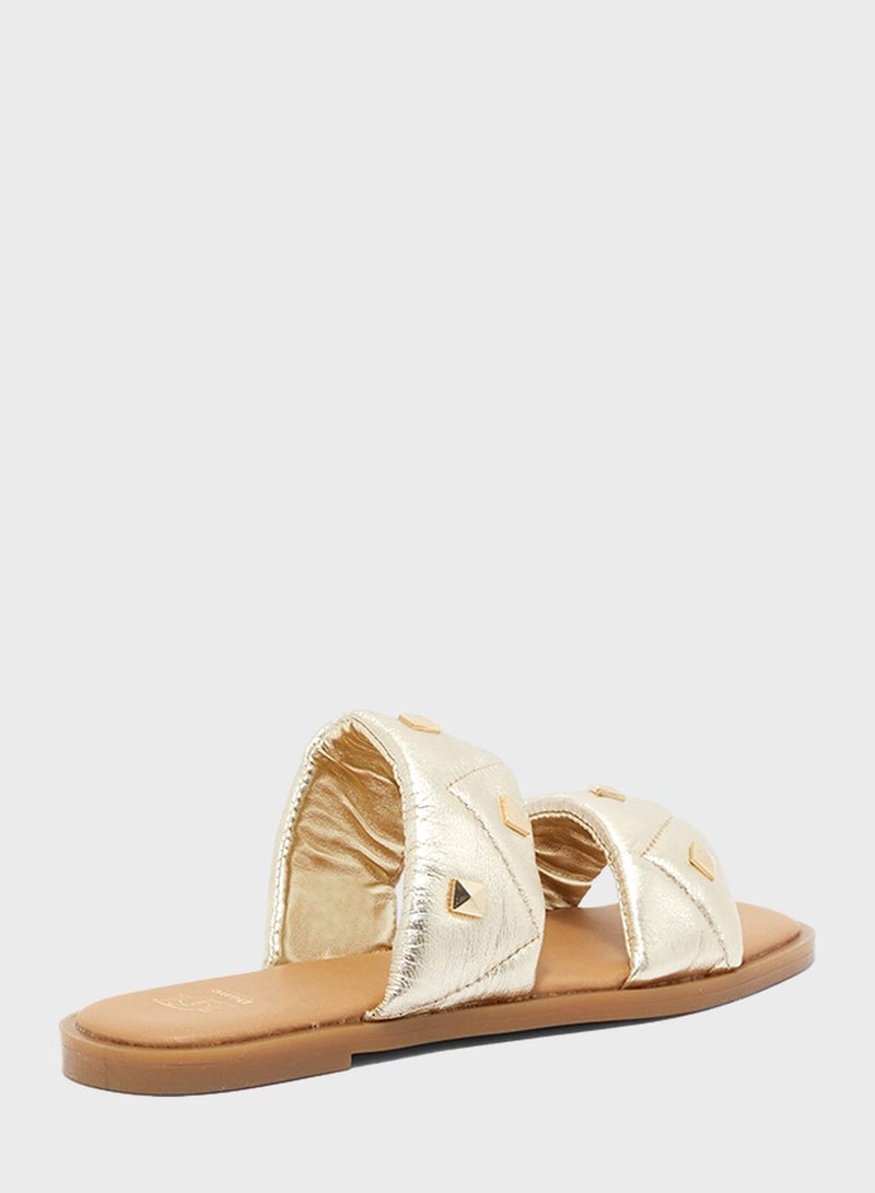 ديون لندن صندل مسطح لورينزا دي - Image 3