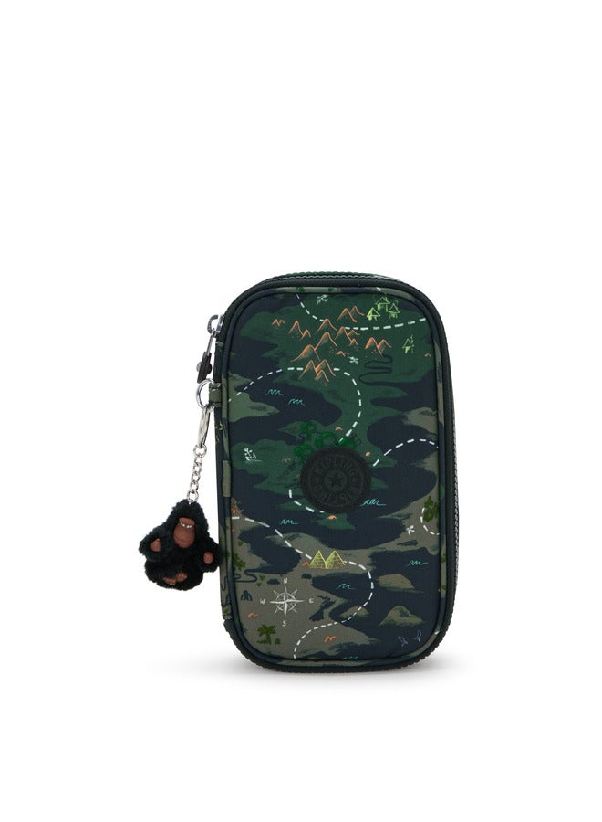 كيبلينغ حافظة أقلام مطبوعة باللون الأخضر - Image 1