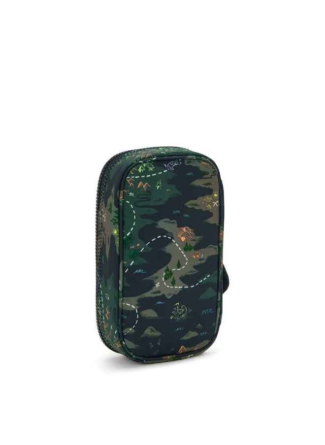 kipling 50 Pens Camo Treasure Medium Pencase